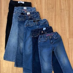 Girls jeans lot